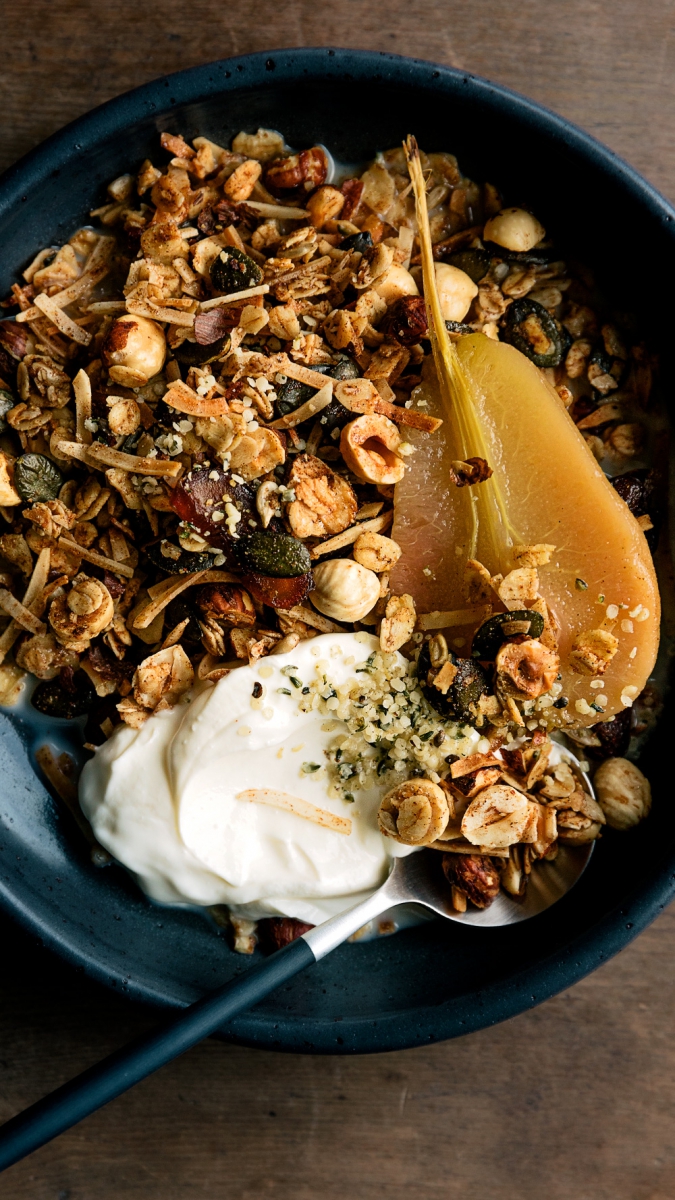 Hazelnut & Date Granola | Gather & Feast