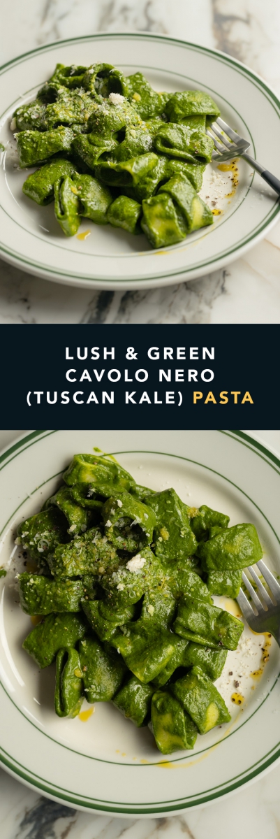 Lush & Green Cavolo Nero (Tuscan Kale) Pasta | Gather & Feast