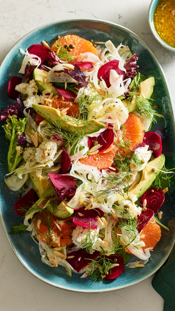 Orange, Avocado & Fresh Beetroot Salad | Gather & Feast
