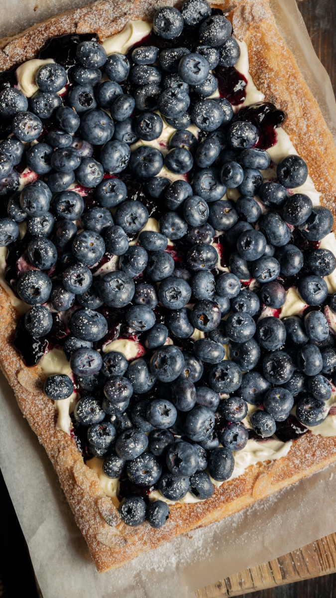 Easy Fresh Blueberry Tart | Gather & Feast