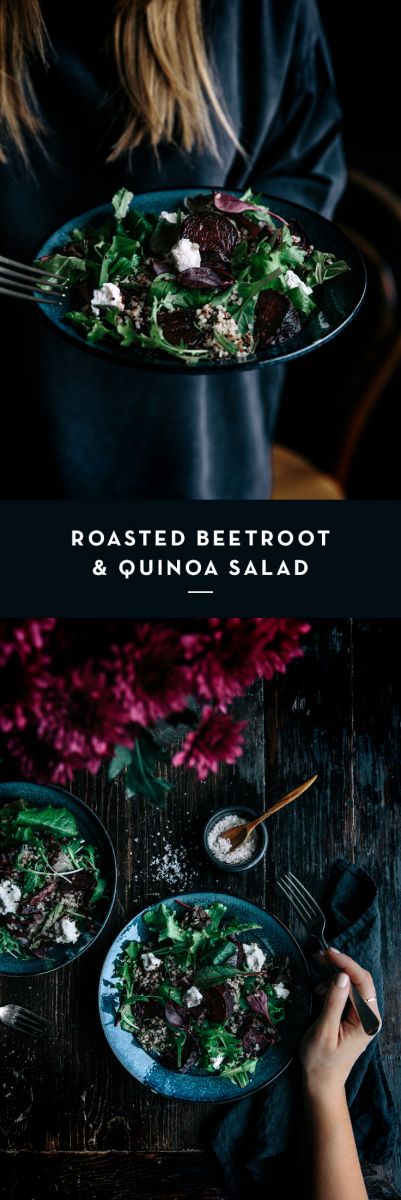 Roasted Beetroot & Quinoa Salad  |  Gather & Feast