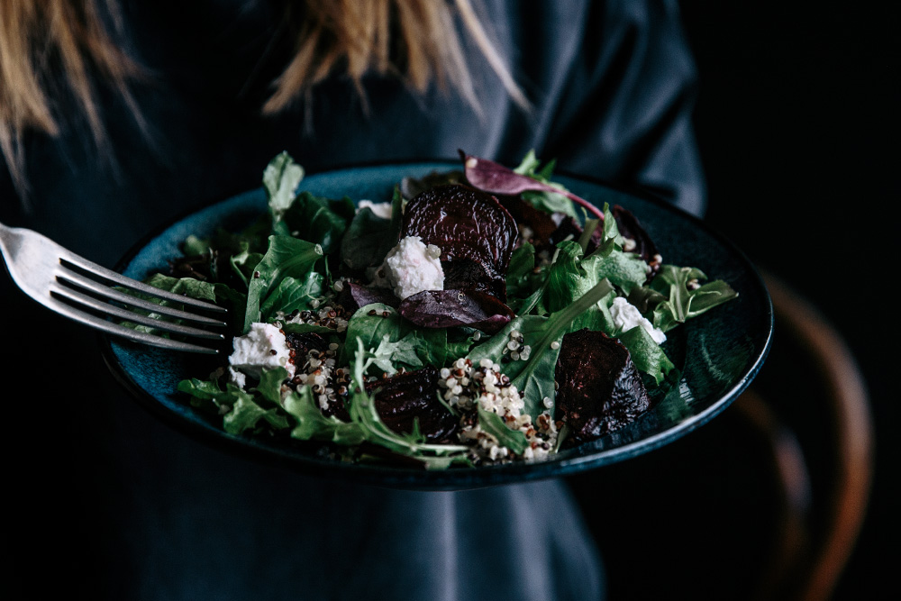 Roasted Beetroot & Quinoa Salad  |  Gather & Feast