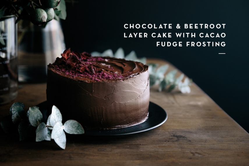 Chocolate Beetroot Cake | chocolate-academy.com