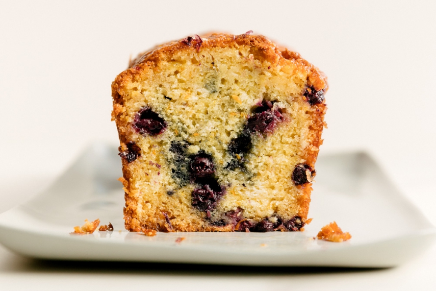 Eggless Lemon Blueberry Cake - Mommy's Home Cooking
